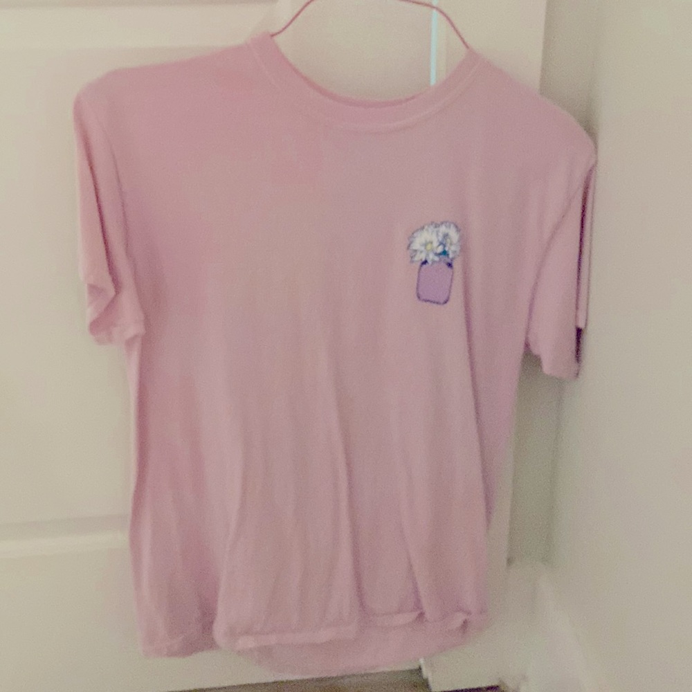 Short sleeve pink Simply Southern tee